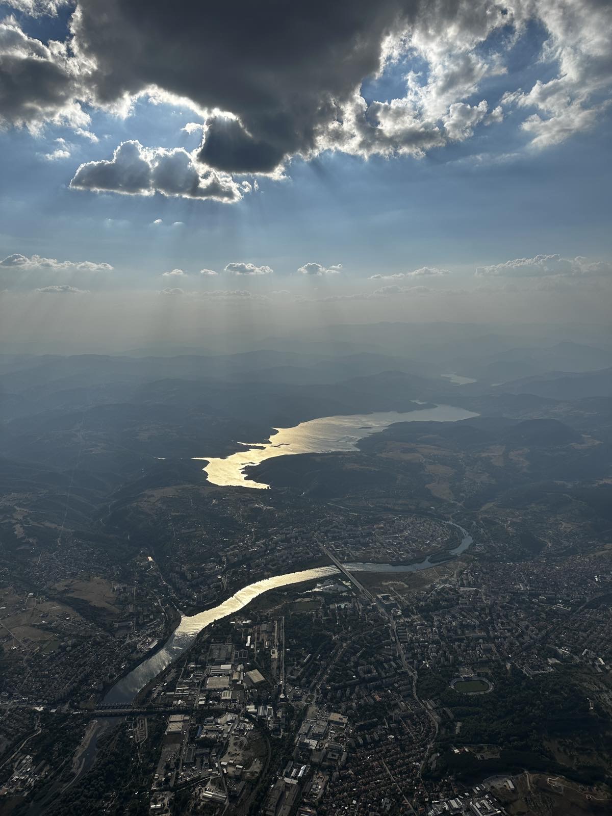 Bulgaria Dobrich flying paragliding